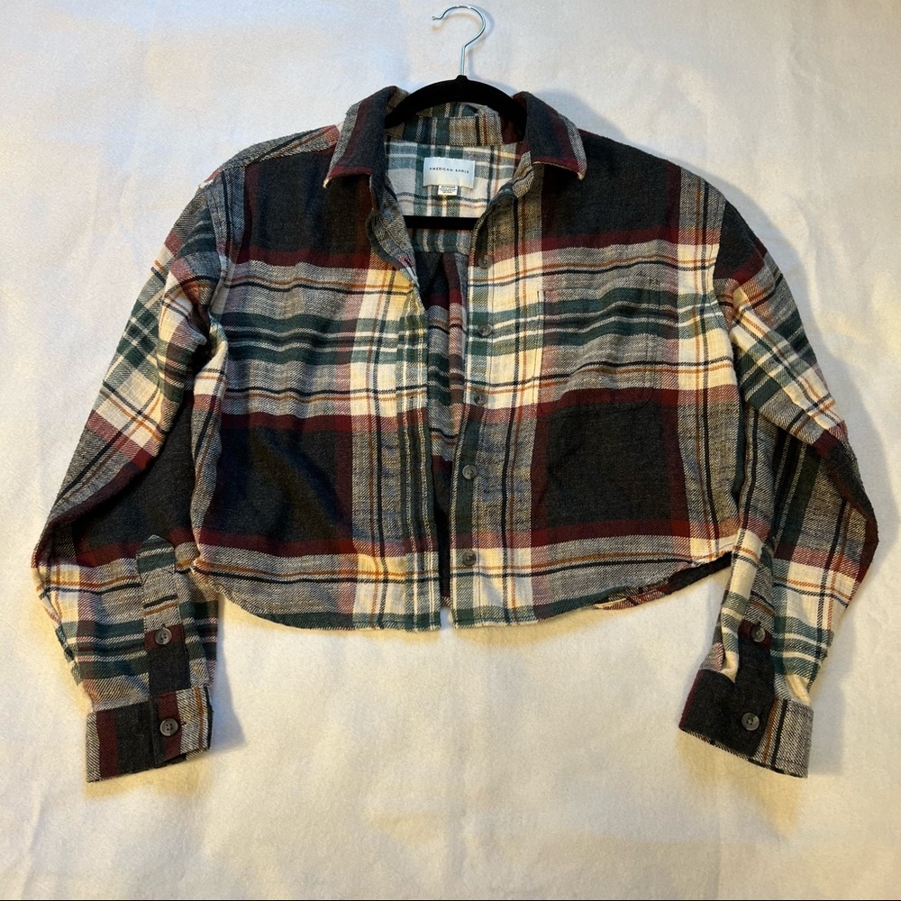 Cropped flannel